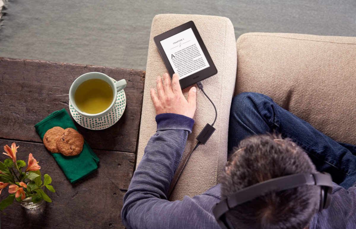 How to listen to audio books on a your kindle