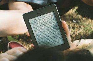 Reading an eBook using Kindle