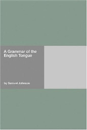 Grammar of the English tongue