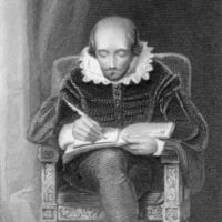 Shakespeare writing Lede image