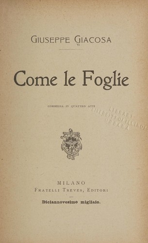 Come le foglie