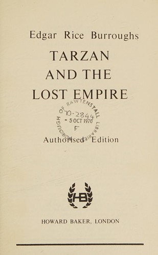 Tarzan and the Lost Empire