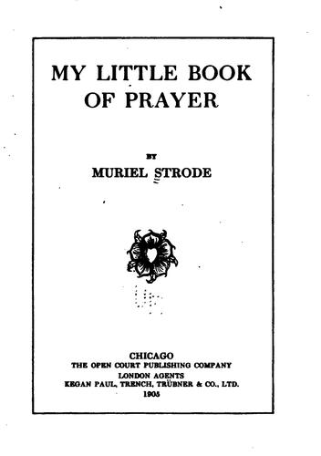 My Little Book of Prayer
