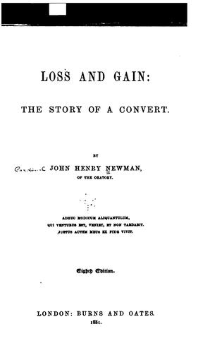 Loss and Gain: The Story of a Convert