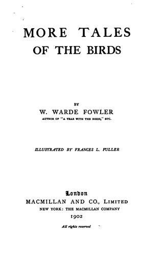 More Tales of the Birds