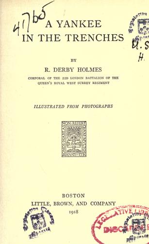 A Yankee in the Trenches