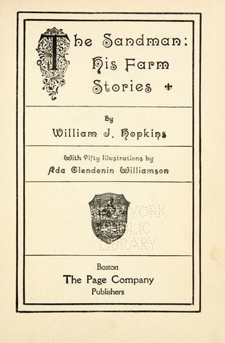 The Sandman: His Farm Stories