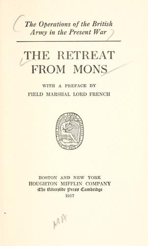 The Retreat from Mons