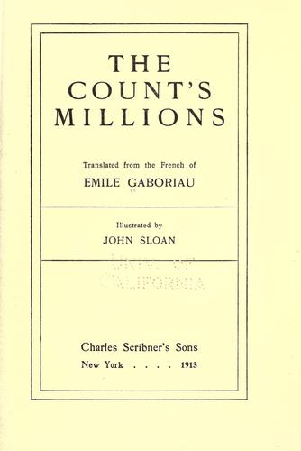 The Count's Millions