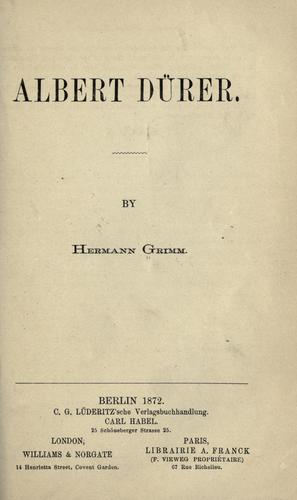 Albert Dürer