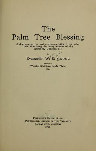 The Palm Tree Blessing