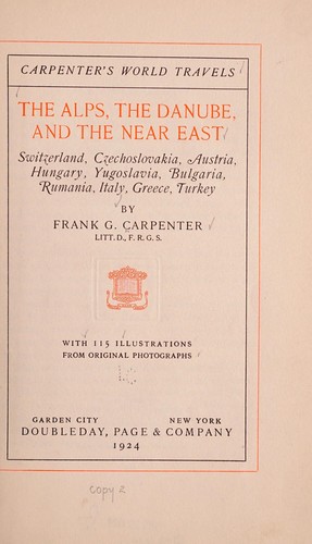 Alps, the Danube and the Near East