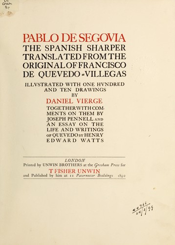 Pablo de Segovia, the Spanish Sharper