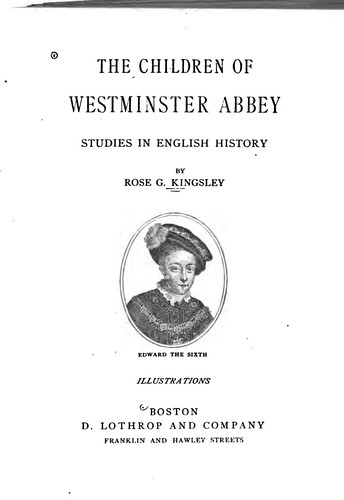 The Children of Westminster Abbey: Studies in English History