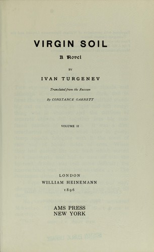 Virgin Soil Volume 2