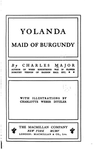Yolanda: Maid of Burgundy