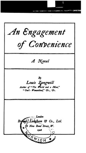An Engagement of Convenience: A Novel