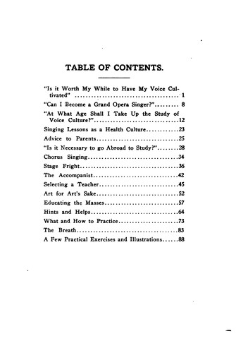 What Every Singer Should Know