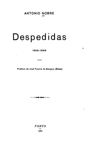 Despedidas: 1895-1899