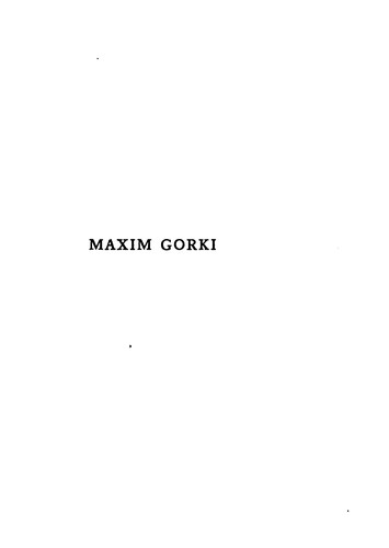 Maxim Gorki