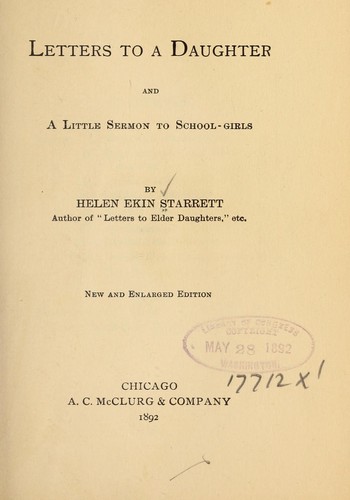 Letters to a Daughter