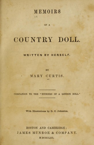 Memoirs of a Country Doll
