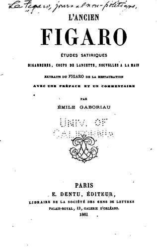 L'ancien Figaro