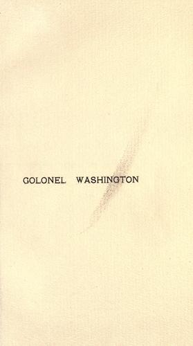 Colonel Washington