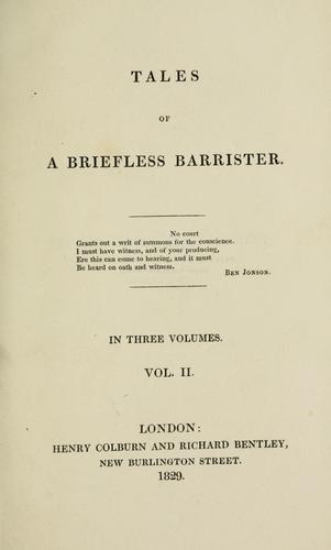 Briefless Barrister