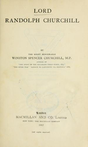 Lord Randolph Churchill