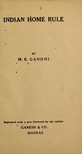 Indian Home Rule