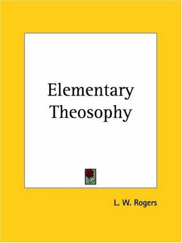 Elementary Theosophy
