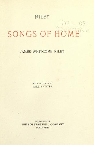 Riley Songs of Home