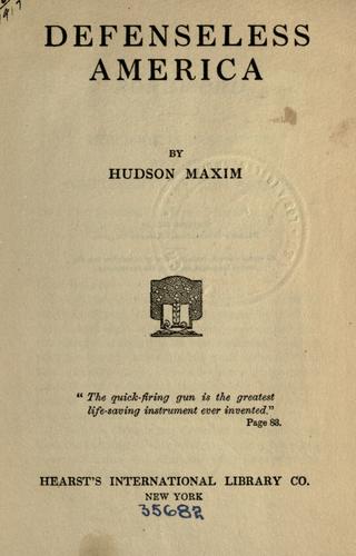 Defenseless America