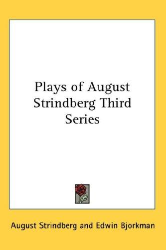 Plays : Third Series