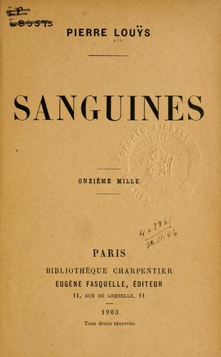Sanguines