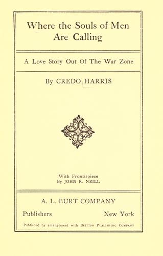 Where the Souls of Men are Calling