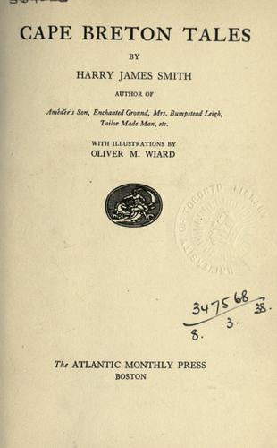 Cape Breton Tales