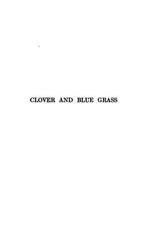 Clover and Blue Grass