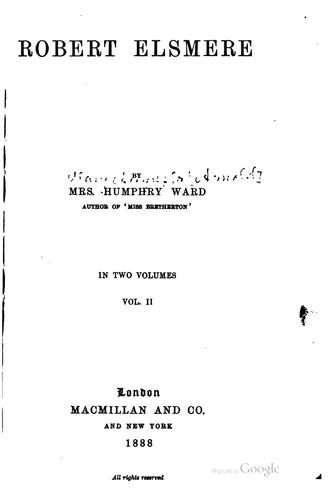 Robert Elsmere