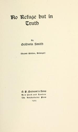 No Refuge but in Truth