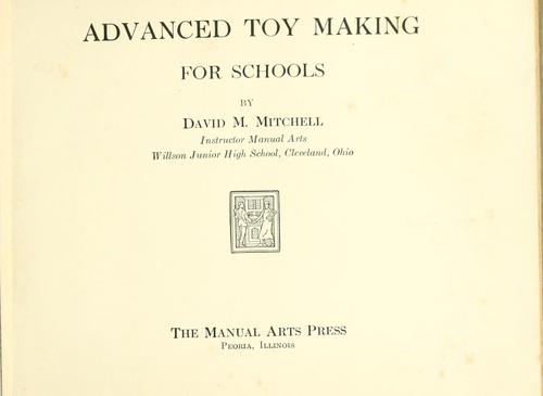 Advanced Toy Making for Schools
