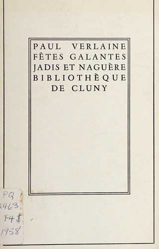 Fêtes galantes