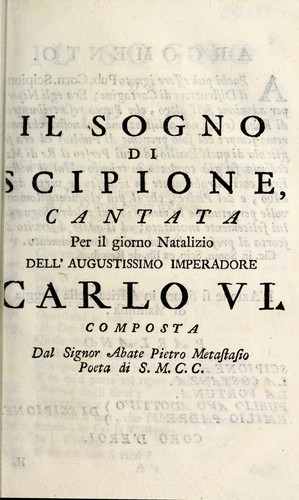 Il sogno di Scipione