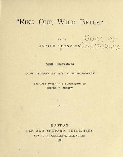 Ring Out, Wild Bells