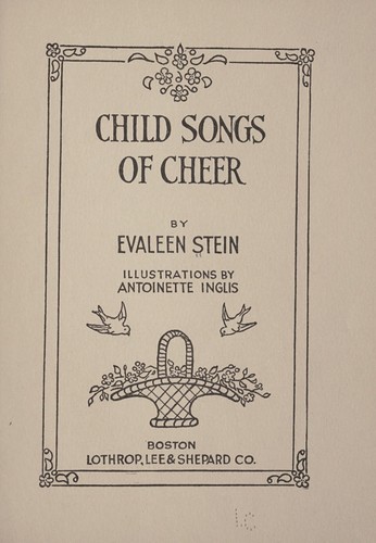 Child Songs of Cheer