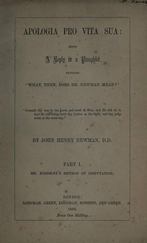 Apologia Pro Vita Sua