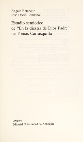 En la Diestra de Dios Padre