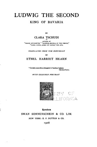 Ludwig the Second King of Bavaria