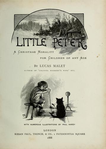 Little Peter: A Christmas Morality for Children of any Age